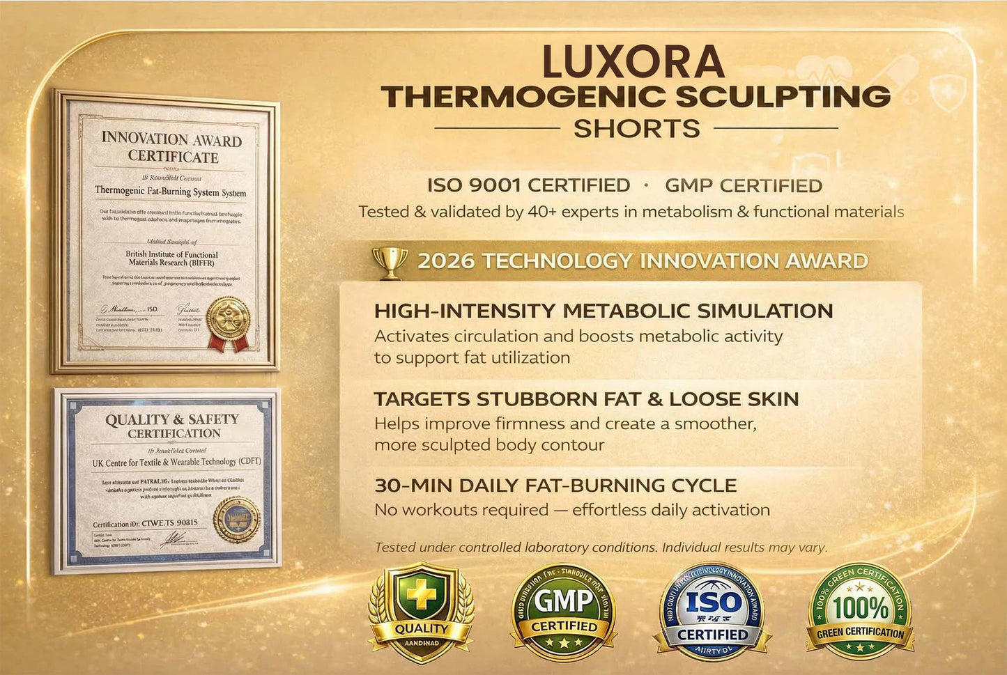 🏆Ends Today: 70% OFF! 💦🍕LUXORA® 𝐌𝐨𝐫𝐢𝐧𝐠𝐚 & 𝐁𝐞𝐫𝐛𝐞𝐫𝐢𝐧𝐞 4‑In‑1 Micro‑Particle Sculpting & Fat‑Burn Shorts